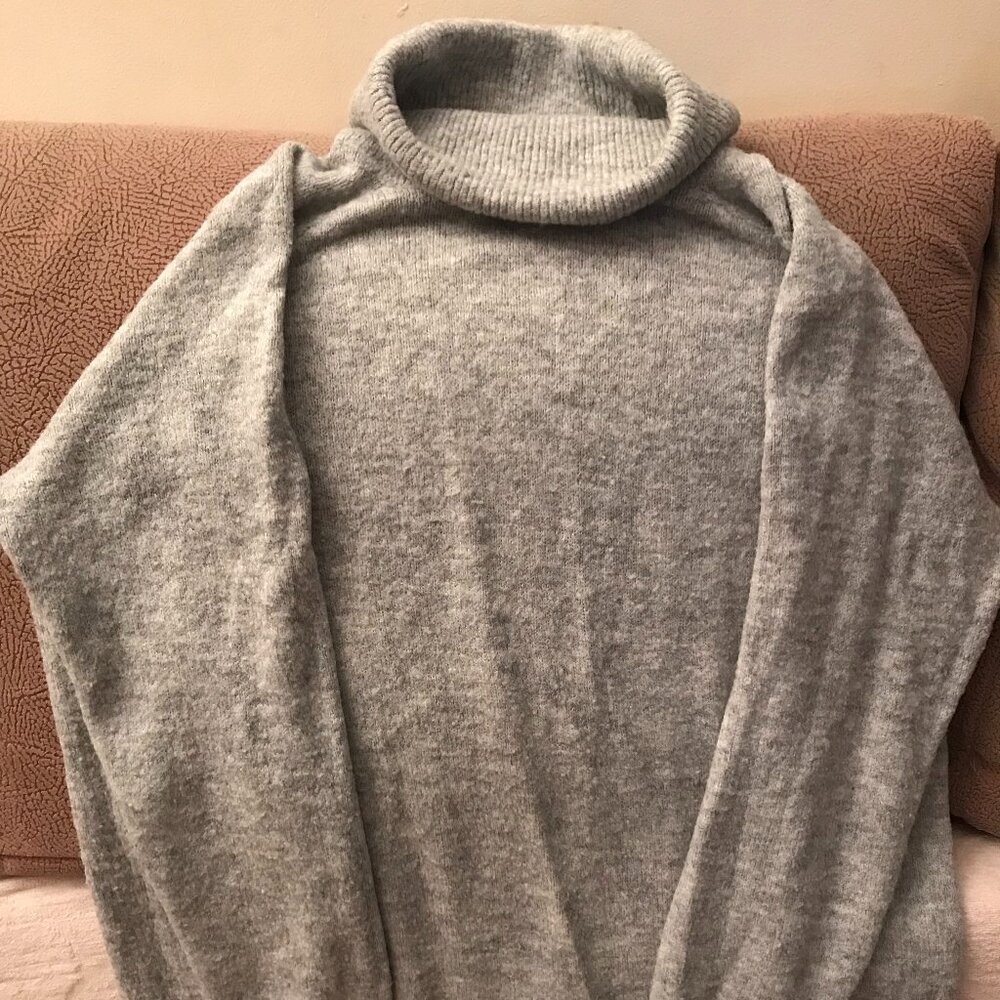 H@M Basics Womens Long Sleeve Turtleneck Sweater